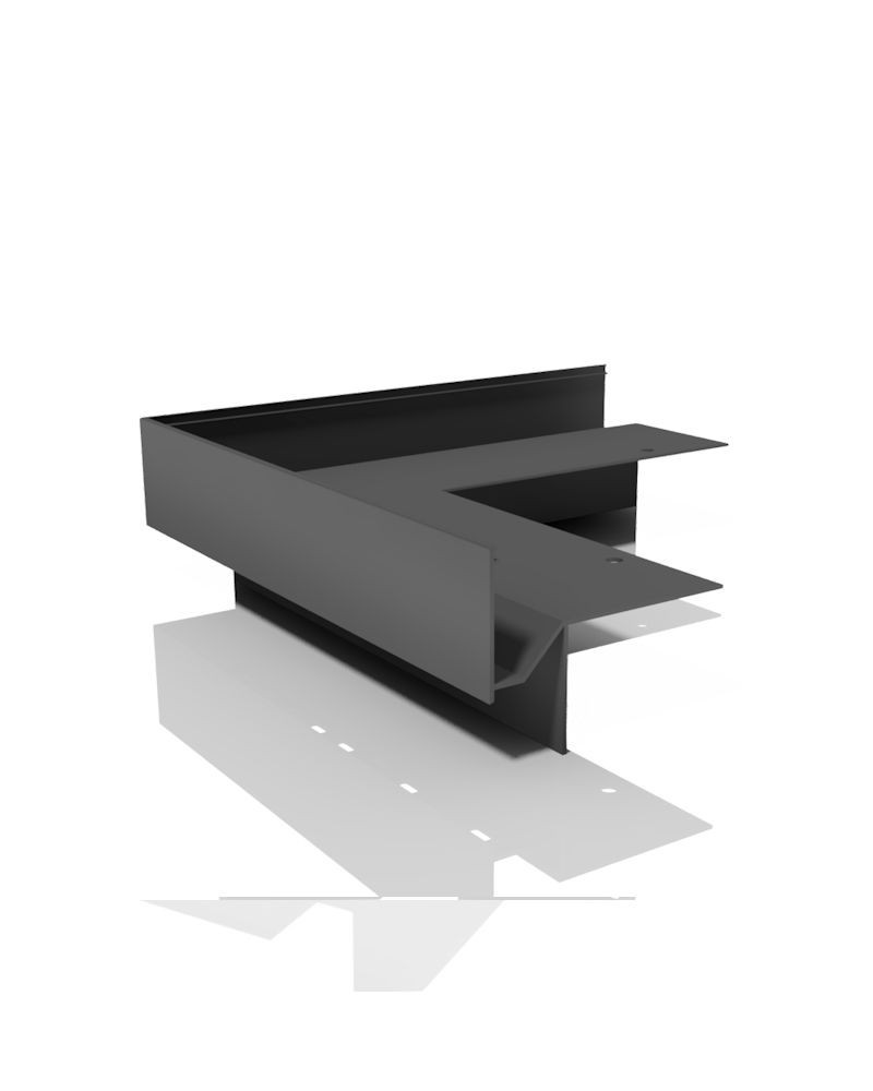 Narożnik 90° W60 - System tarasowy z posadzką wentylowaną W60