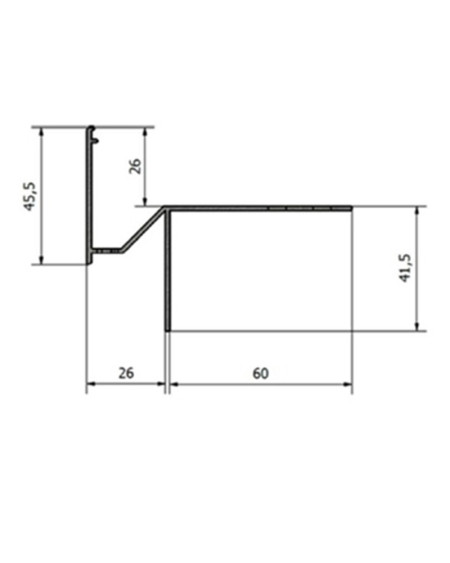 Profil W60+ System tarasowy z posadzką wentylowaną W60+
