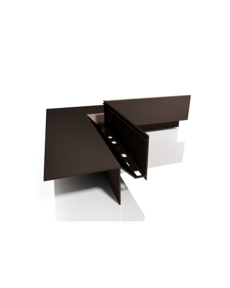 Narożnik wewnętrzny 90° W60+ Brąz - Profplast