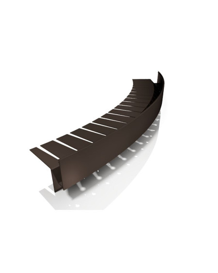 Profil  Łukowy W60+ brąz - Profplast