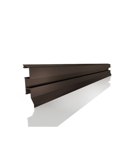 Cokół przyścienny RAL 8019 (brąz)