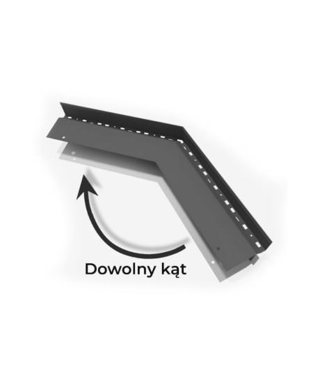 Narożnik dowolny kąt W60+ - System tarasowy z posadzką wentylowaną W60