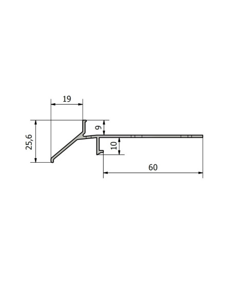 Profil Z20 7024 (grafit)
